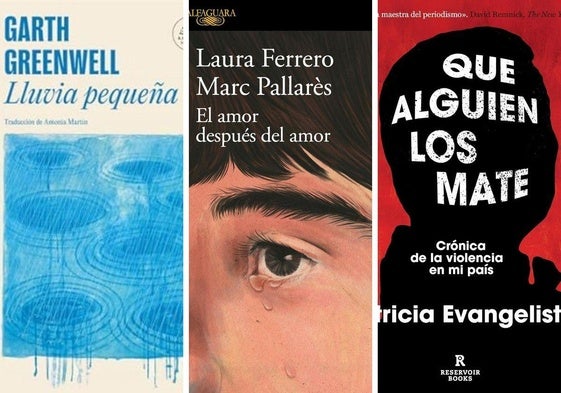 Portadas de los libros de la semana.