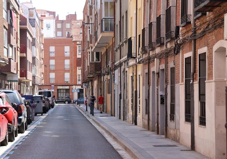 La calle Niña Guapa de Valladolid.