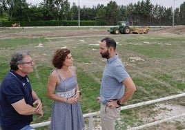 Jorge Calleja 'Hollister', Mayte Martínez y Fernando Suárez 'Fefé'.