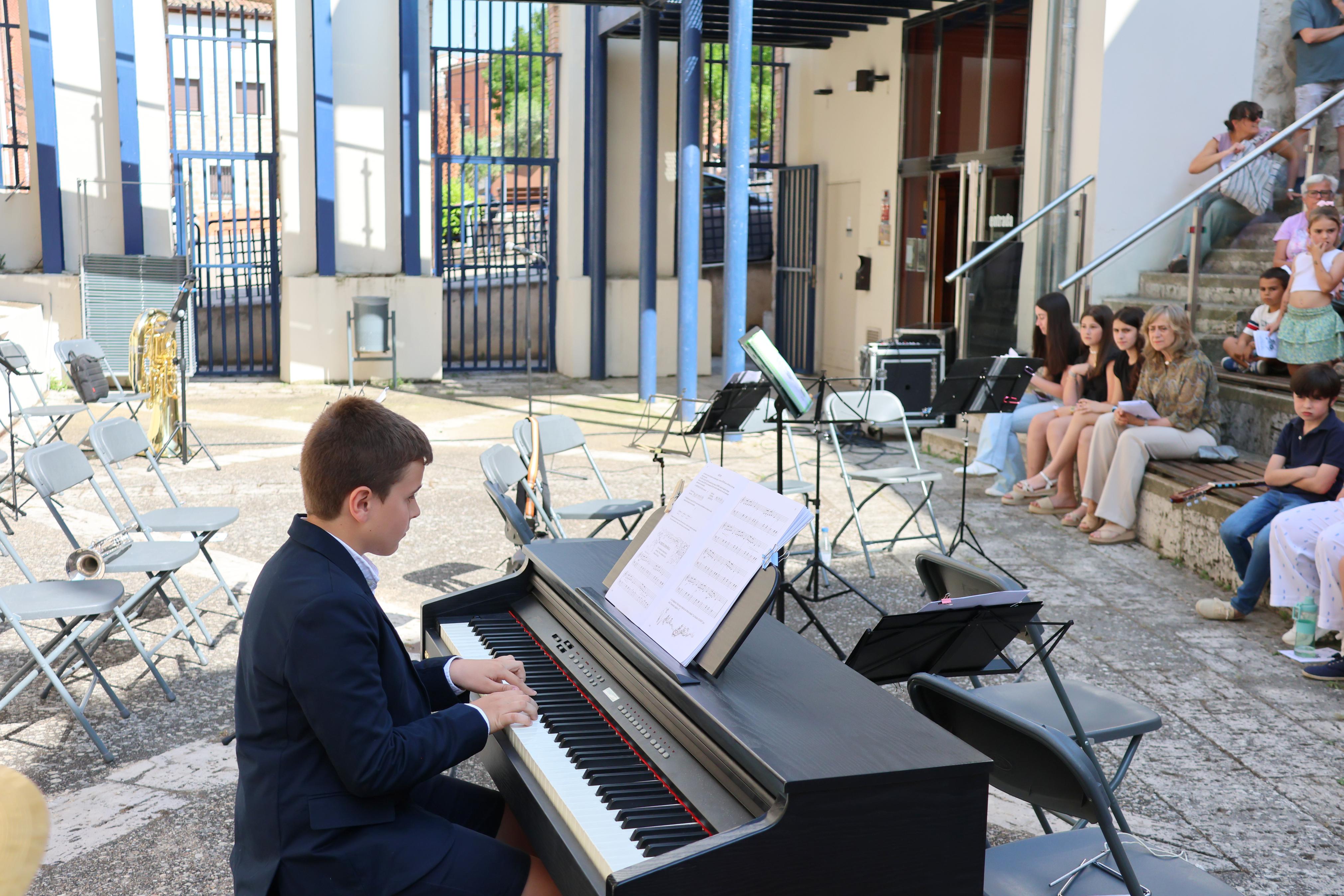 Audición Musical de Fin de Curso en Baltanás