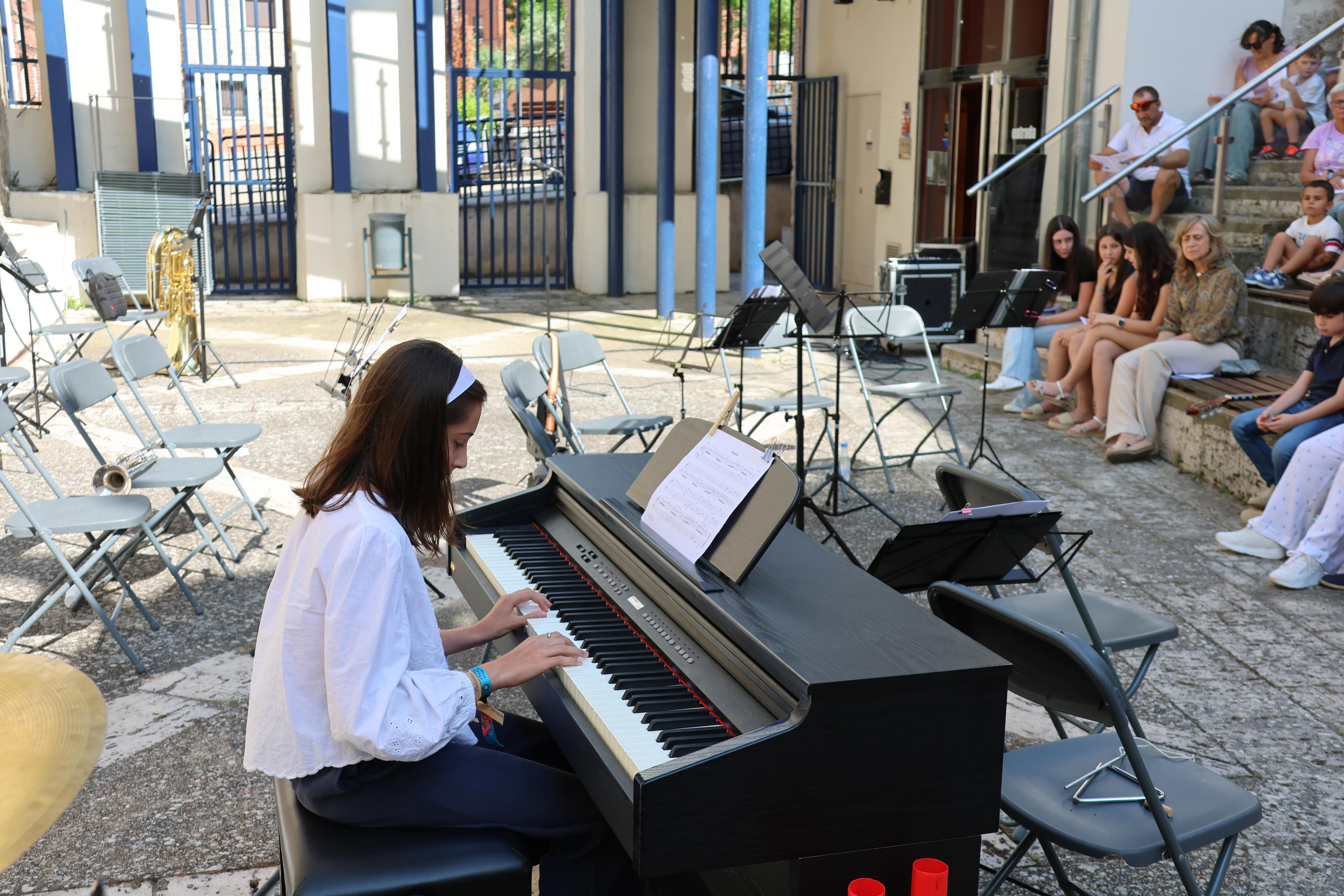 Audición Musical de Fin de Curso en Baltanás