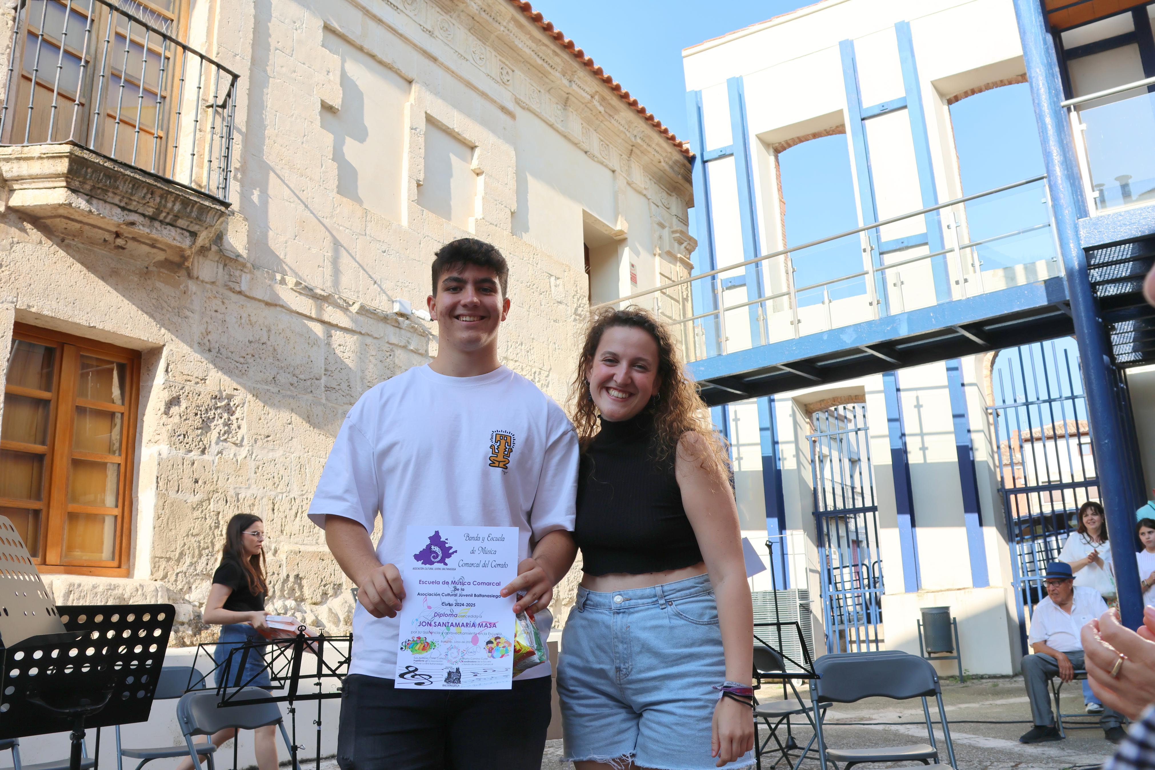 Audición Musical de Fin de Curso en Baltanás