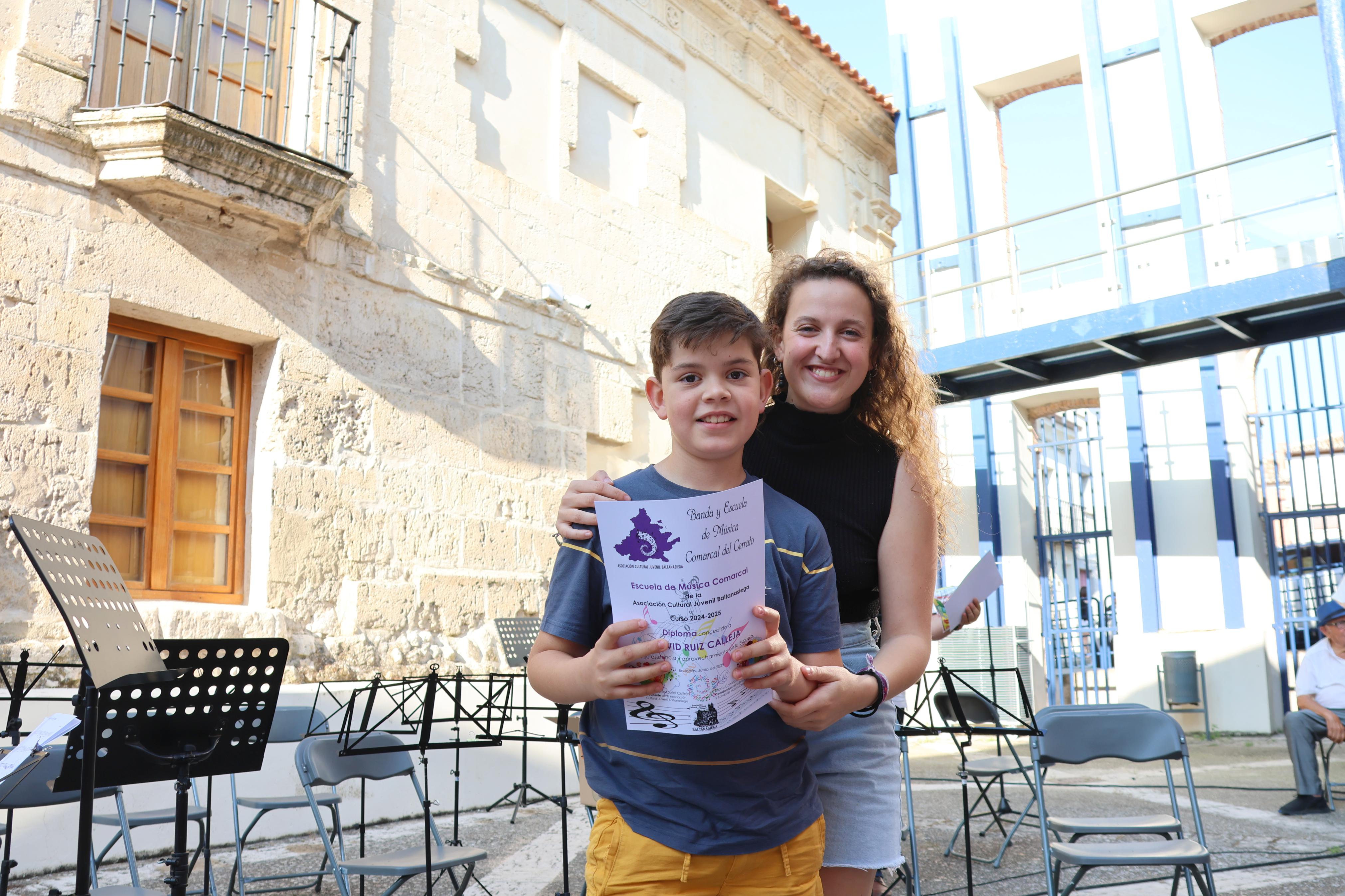 Audición Musical de Fin de Curso en Baltanás