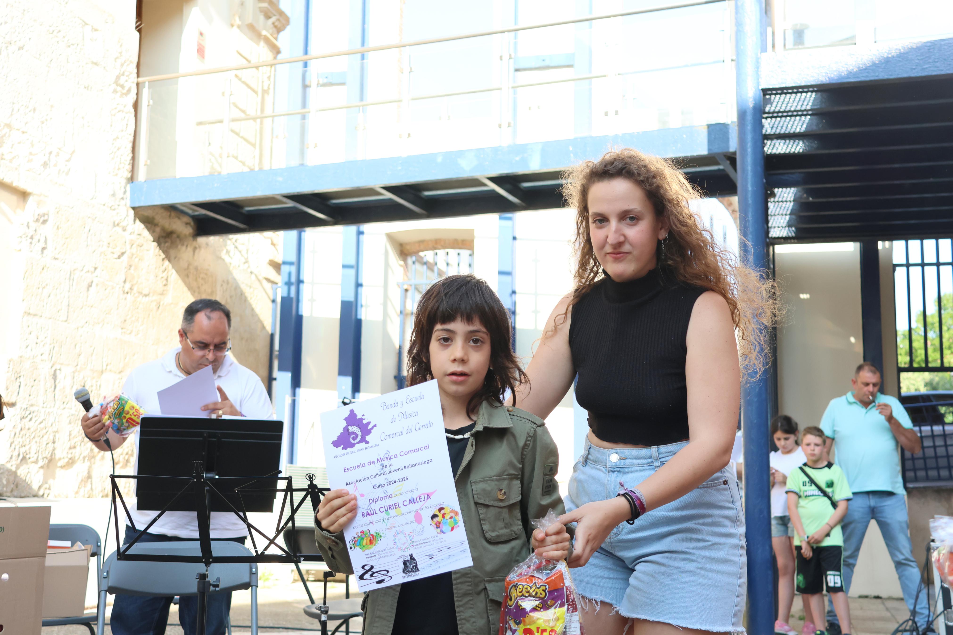 Audición Musical de Fin de Curso en Baltanás