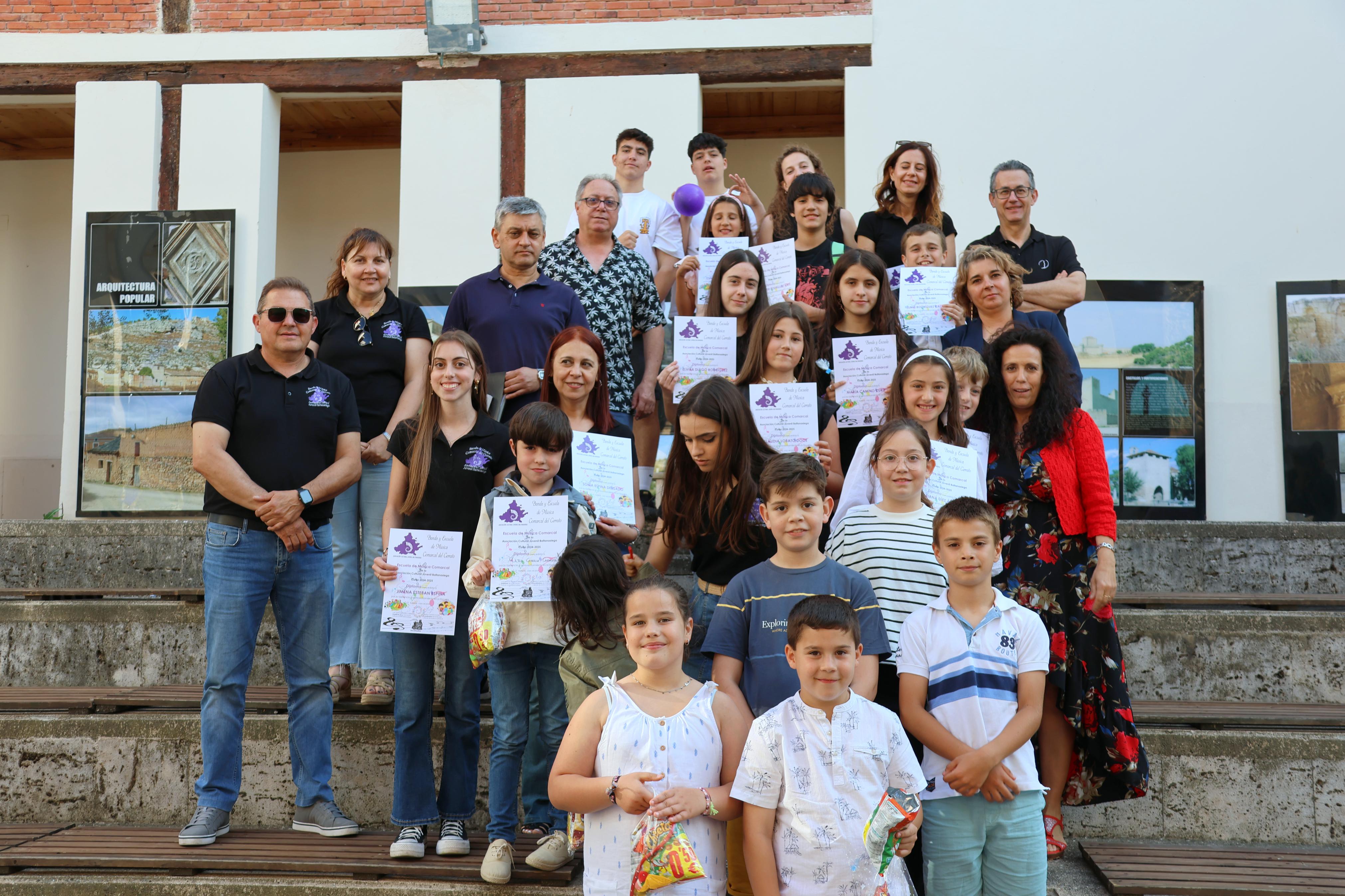 Audición Musical de Fin de Curso en Baltanás
