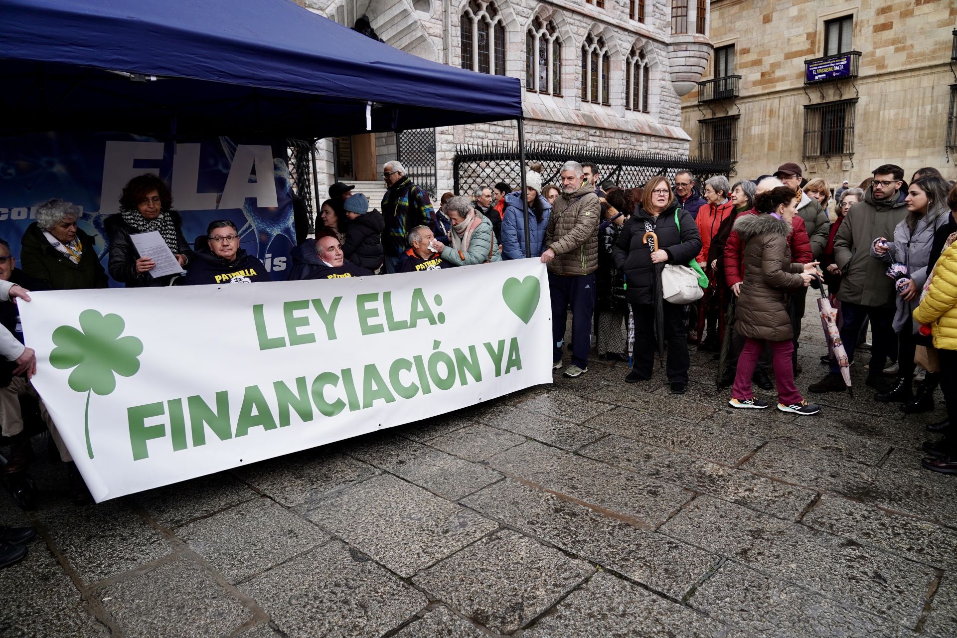 Concentración, en marzo, para reclamar fondos que permitan aplicar las medidas que garantiza la reciente Ley de ELA.