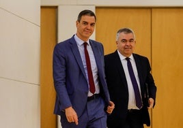 Sánchez y Cerdán, en una imagen tomada en 2023.