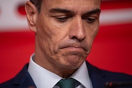 Pedro Sánchez, presidente del Gobierno.