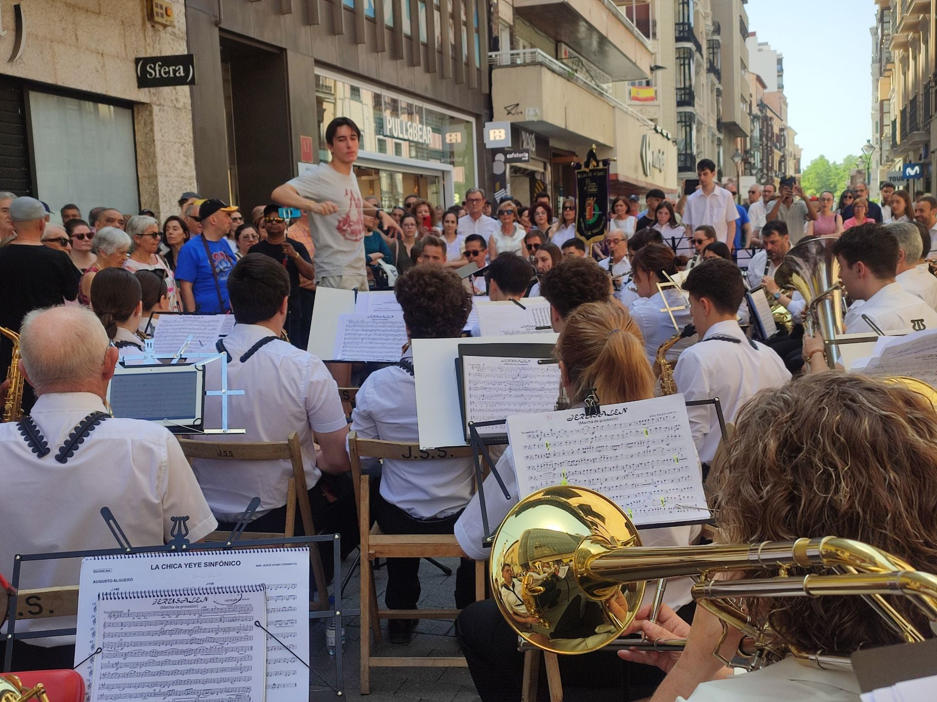 Directores espontáneos con la Banda Municipal de Música de Valladolid