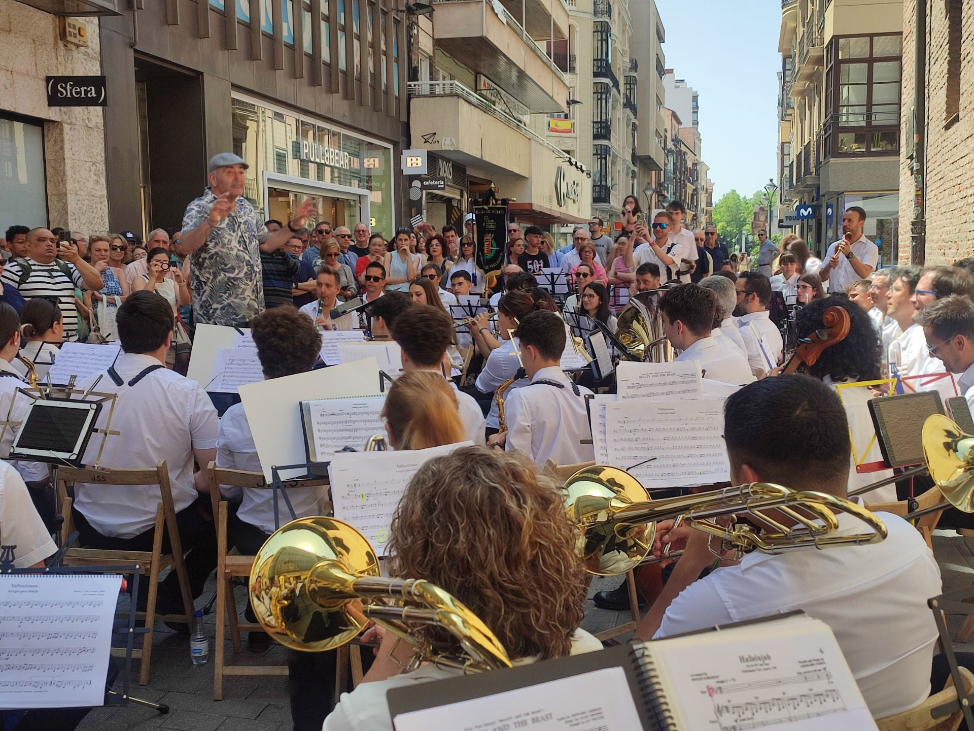 Directores espontáneos con la Banda Municipal de Música de Valladolid