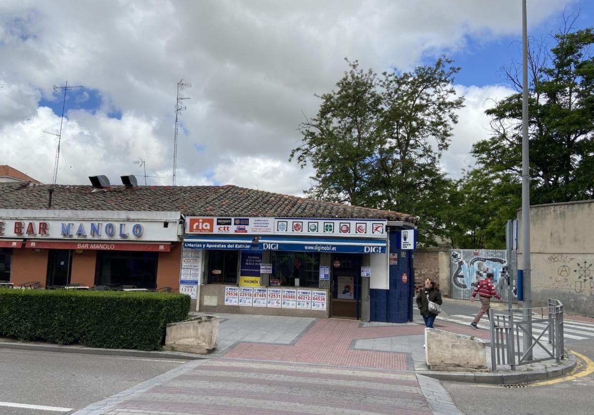 Despacho que ha sellado el boleto ganador de El Millón del Euromillones.