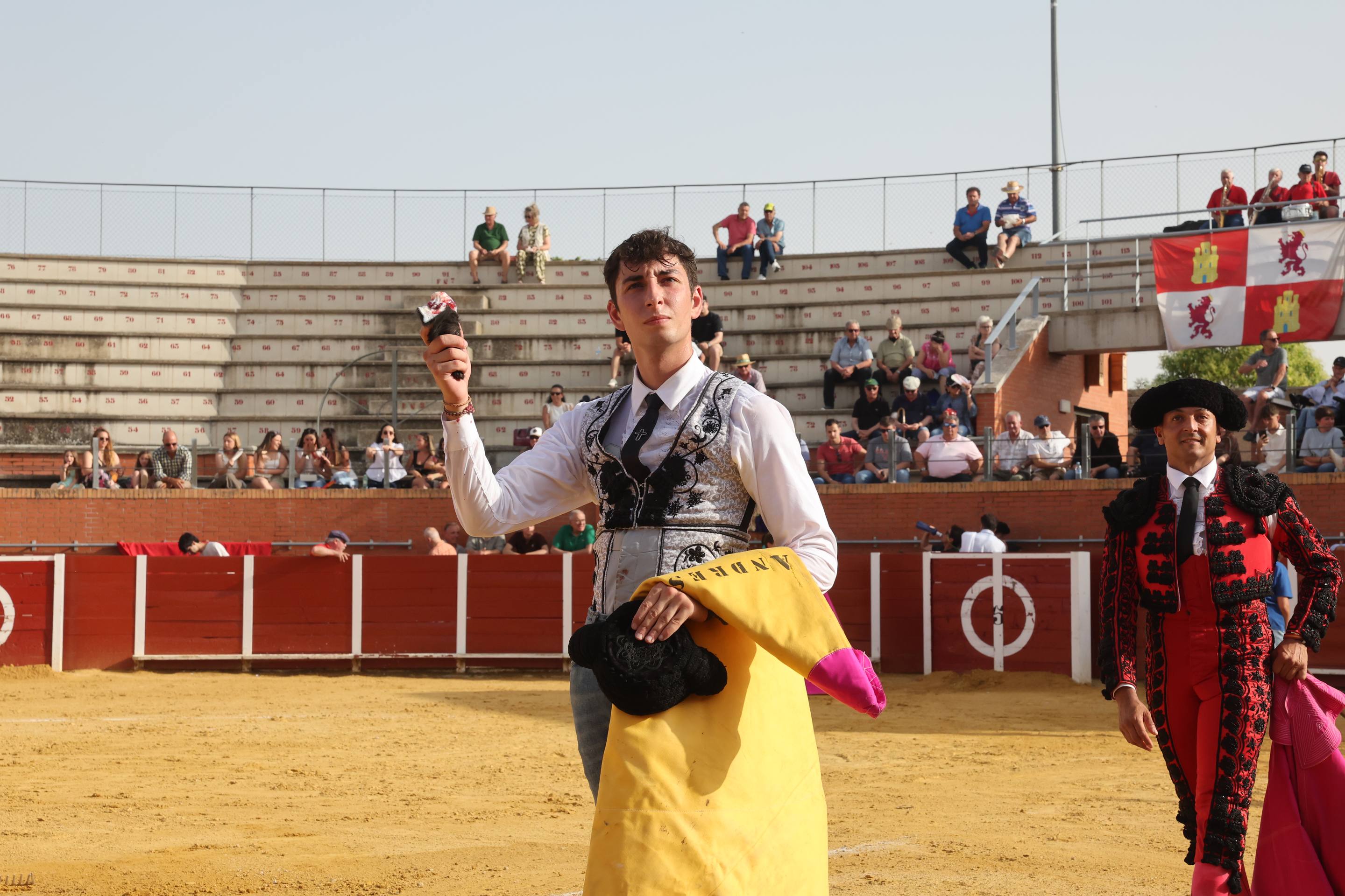 La novillada en Nava del Rey, en imágenes