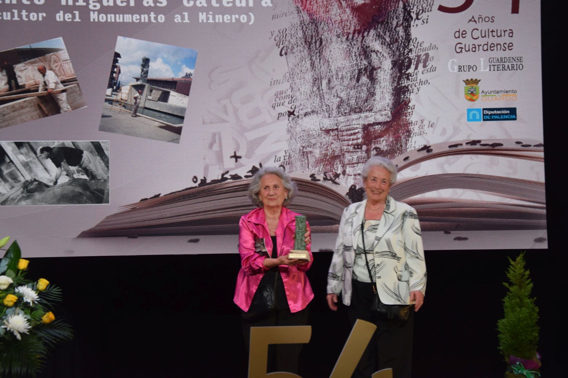 Entrega del premio del Concurso Internacional de Cuentos de Guardo