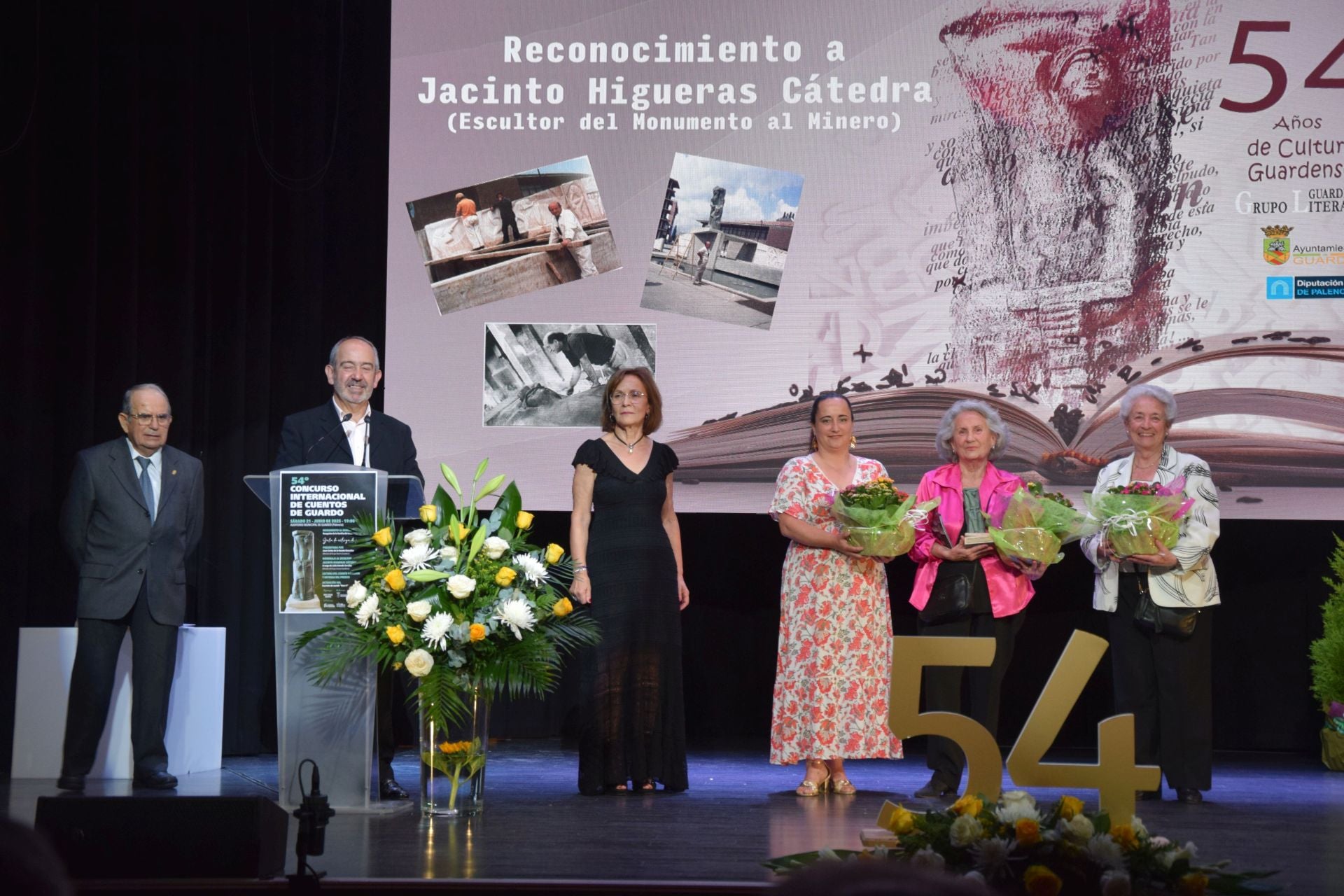 Entrega del premio del Concurso Internacional de Cuentos de Guardo