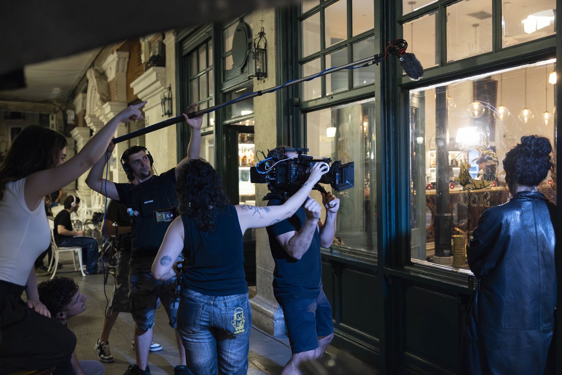 Rodaje del corto &#039;Cenizas, mi amor&#039; en Valladolid