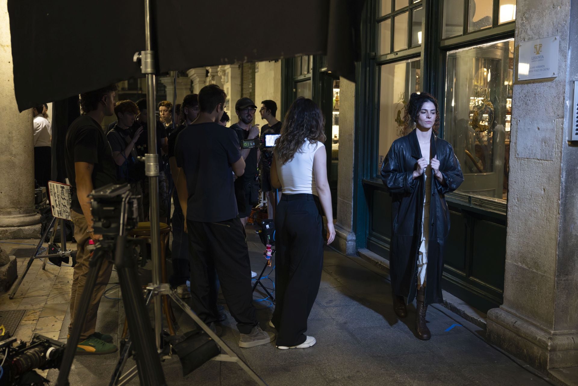 Rodaje del corto &#039;Cenizas, mi amor&#039; en Valladolid