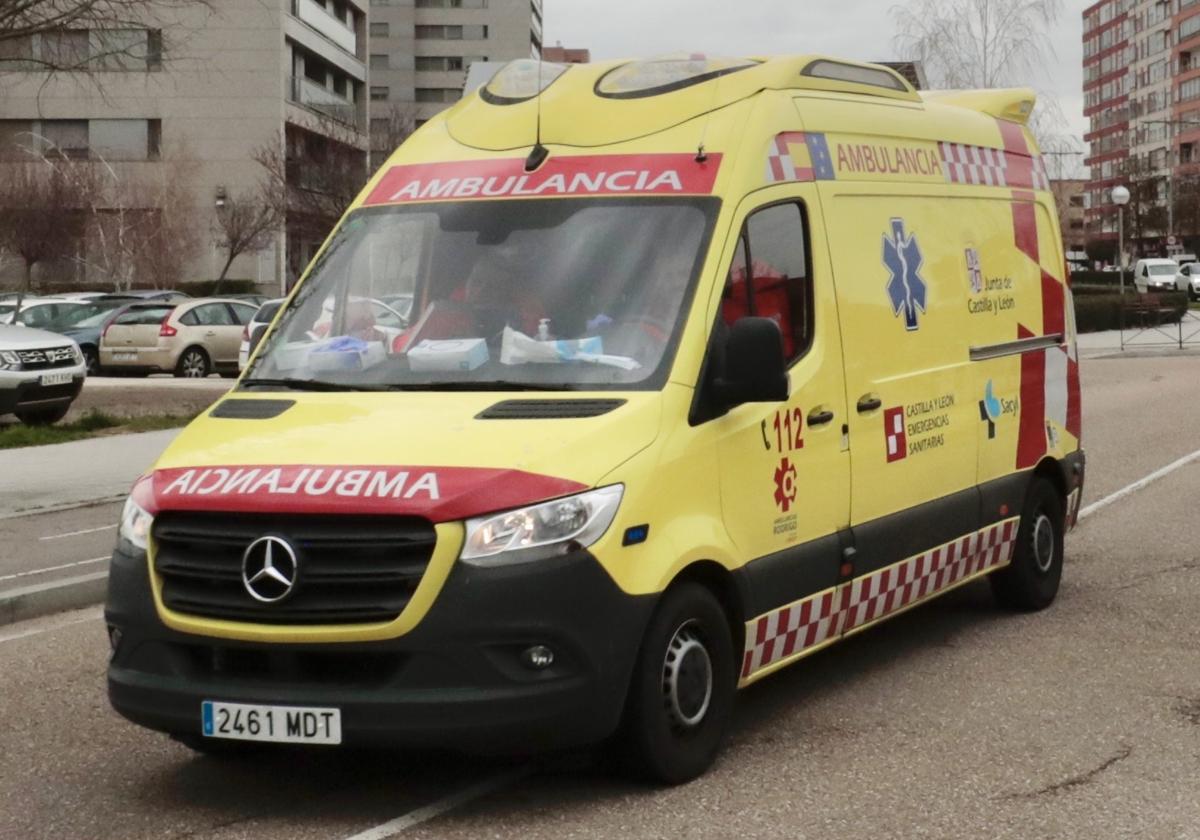 Ambulancia de Sacyl, en imagen de archivo.
