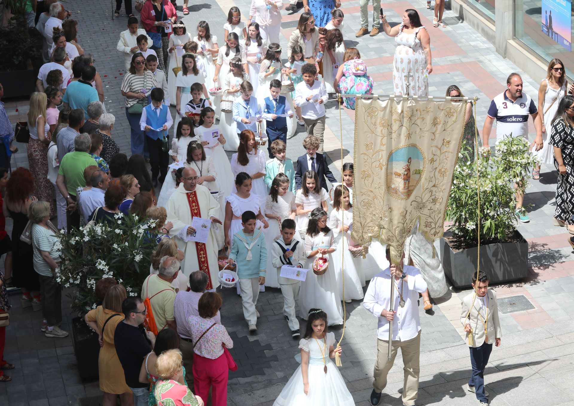 Así ha sido la procesión del Corpus en Palencia