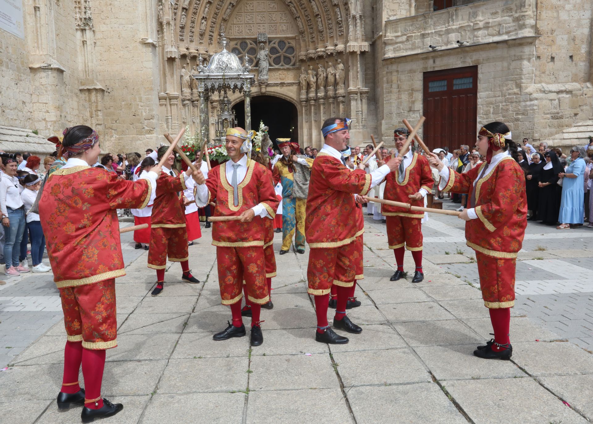 Así ha sido la procesión del Corpus en Palencia