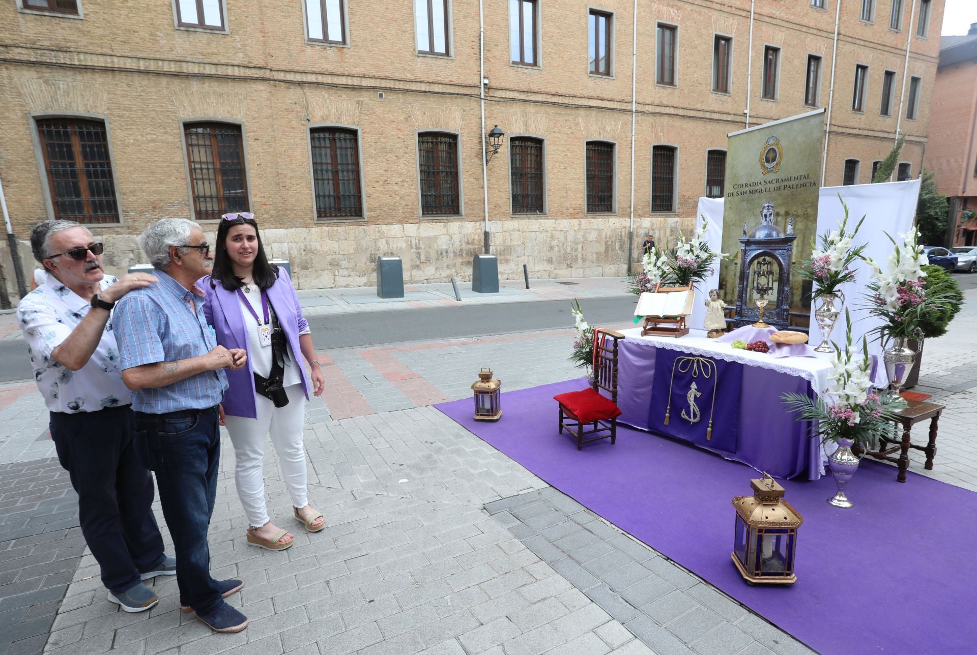Así ha sido la procesión del Corpus en Palencia