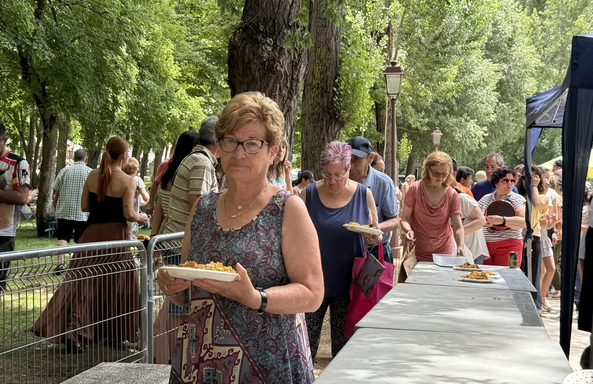 Las mejores fotos de la paella popular en la Fuencisla