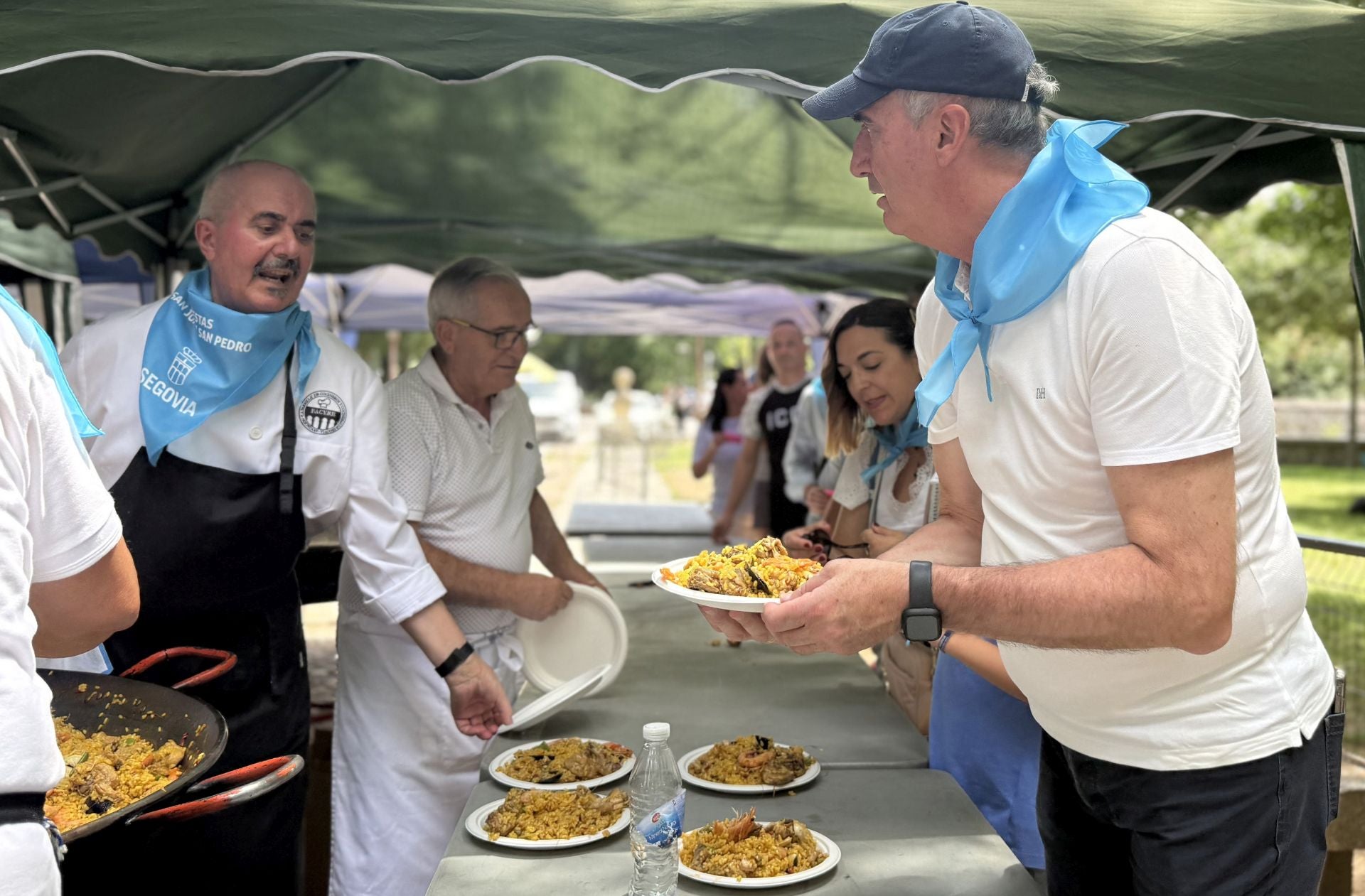 Las mejores fotos de la paella popular en la Fuencisla
