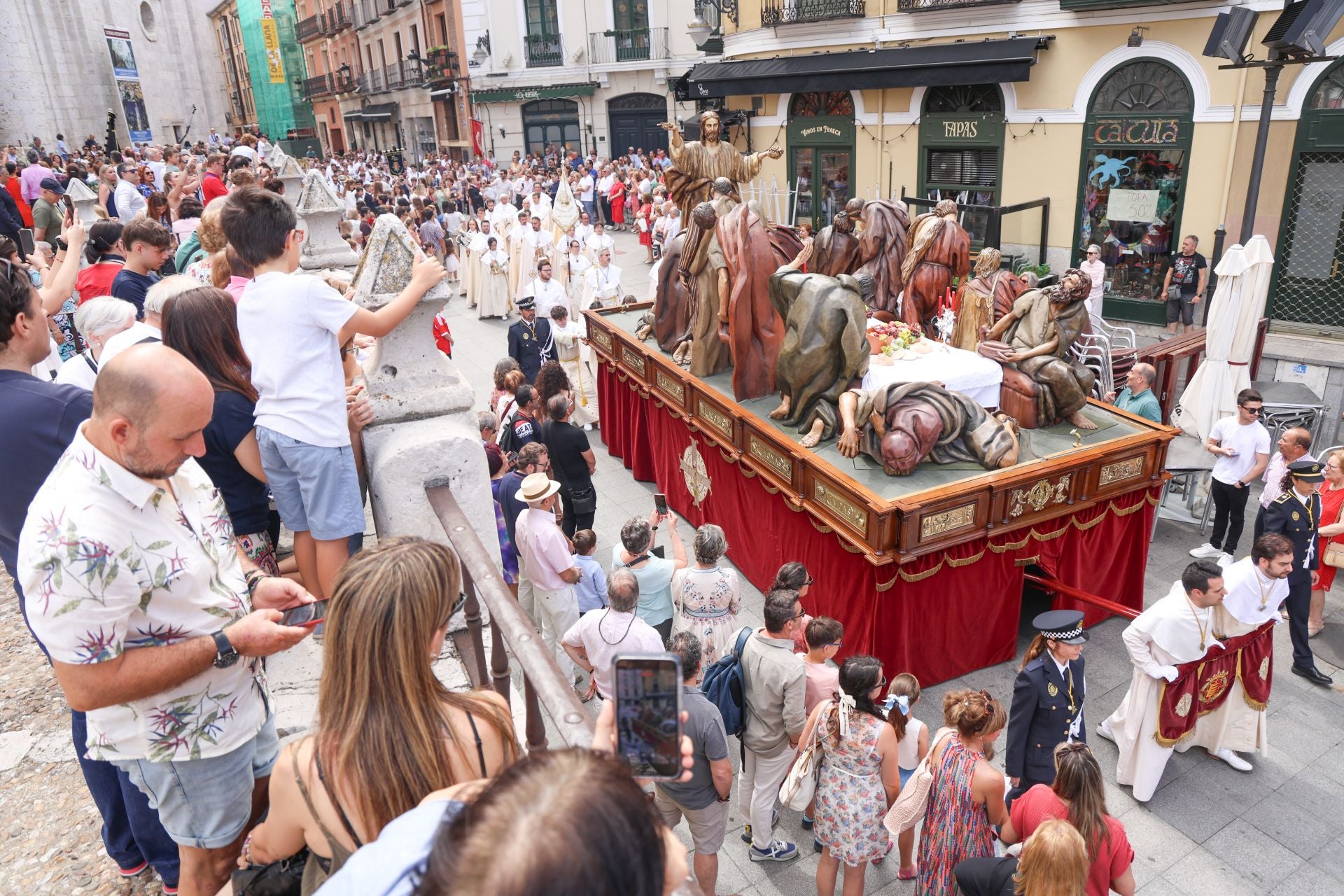Procesión del Corpus en Valladolid