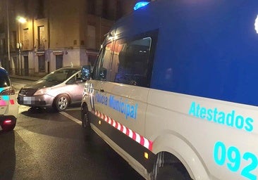 Da positivo tras empotrarse contra otro coche en Francisco Suárez