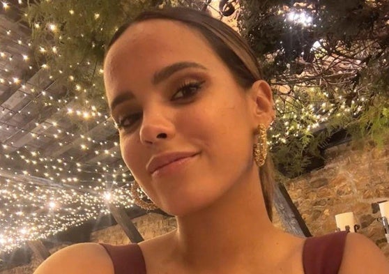Gloria Camilo en la boda de su primo.