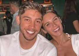 Mina Bonino y Fede Valverde, en una imagen de archivo.