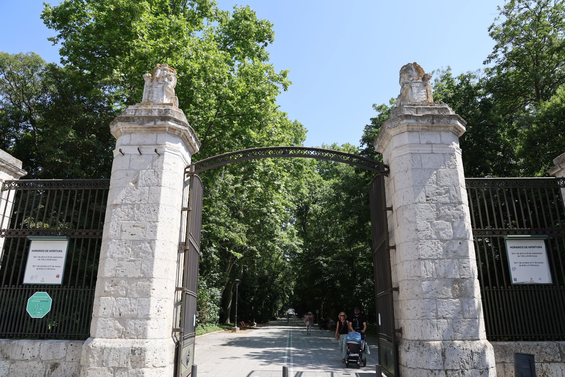 La puerta del Príncipa en el Campo Grande