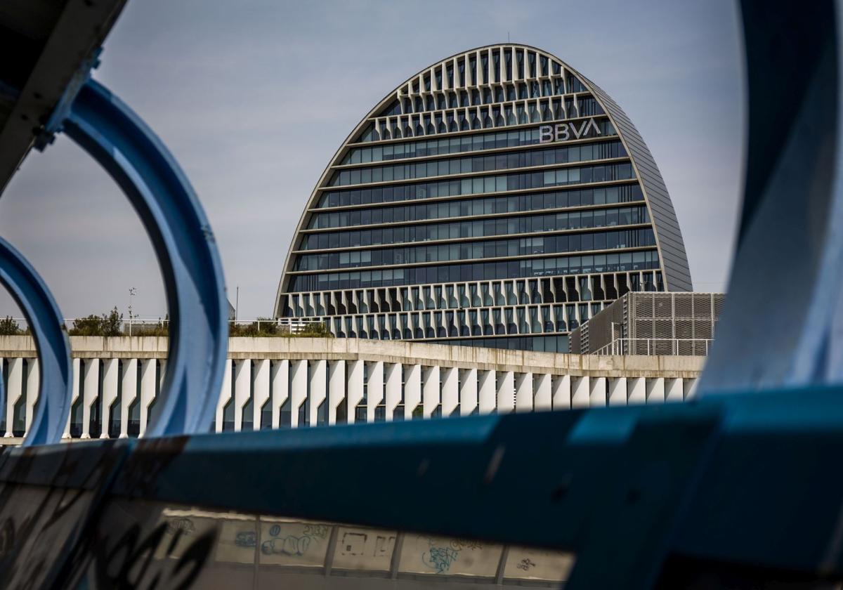 Sede de BBVA en Madrid.