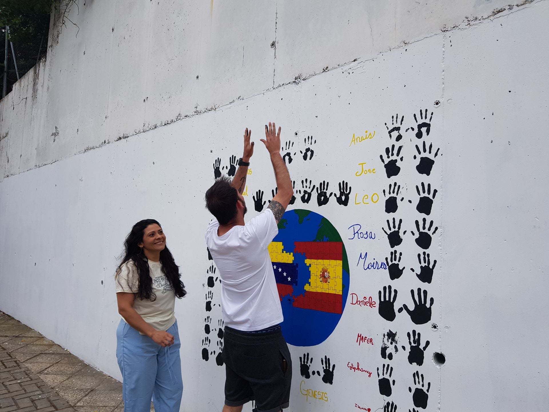 Celebración del día del refugiado en el centro San Juan de Dios de Aguilar