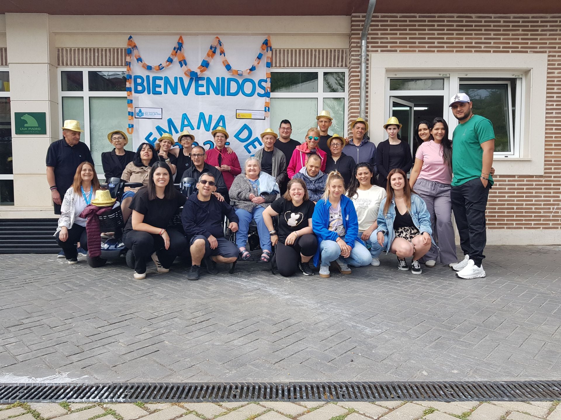 Celebración del día del refugiado en el centro San Juan de Dios de Aguilar