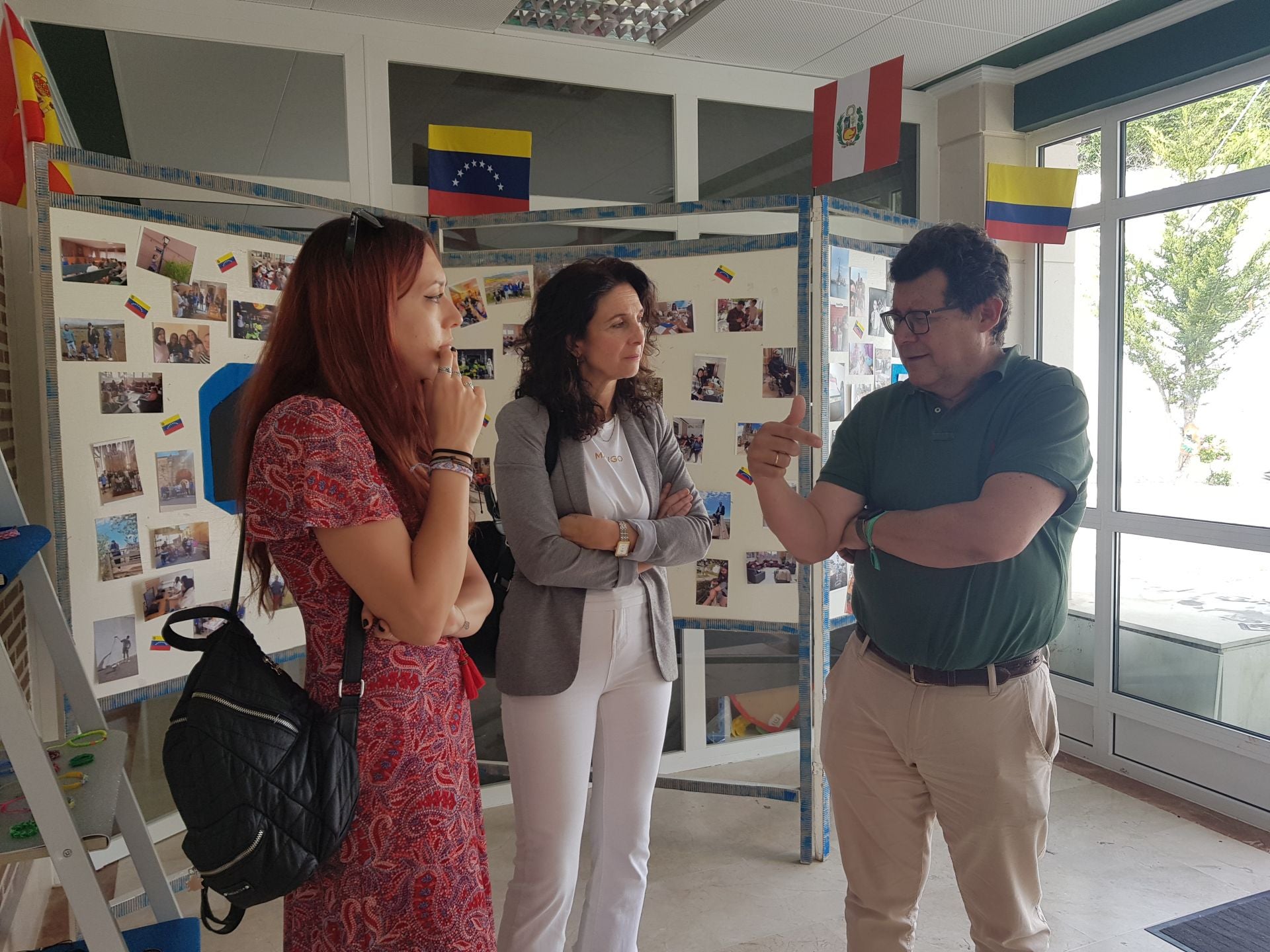 Celebración del día del refugiado en el centro San Juan de Dios de Aguilar