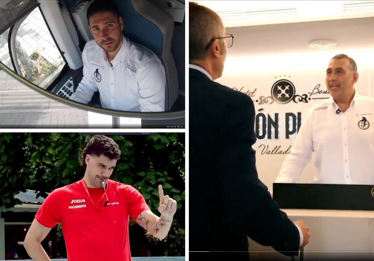 Un recepcionista, un socorrista y un chófer muy especial en el spot de abonados del Recoletas
