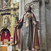 La imagen, tras la restauración.
