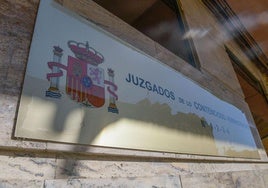 Imagen de archivo de los Juzgados de lo Contencioso.