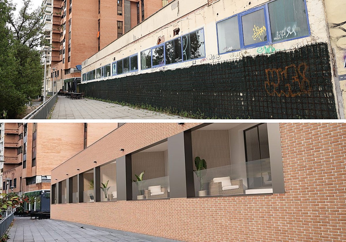 Aprobada la conversión de una academia en Tenerías en ocho viviendas y 25 trasteros