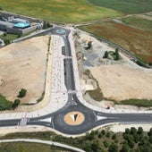 Terrenos junto al hospital donde se construirá la planta de biomasa.