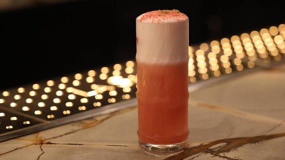El Pink Sour, servido en La Santa de Valladolid