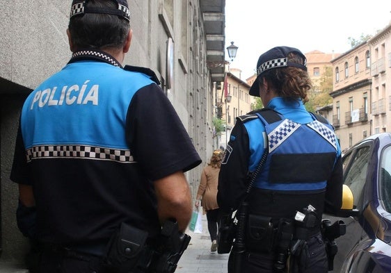 Imagen de archivo de agentes de la Policía Local.