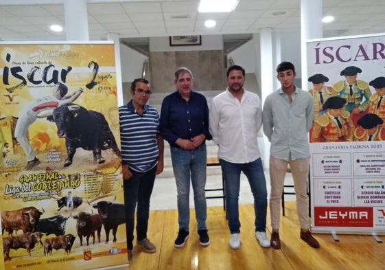 Presentación de los carteles de la feria y festejos populares del ciclo taurino de las Fiestas de Agosto de Íscar.