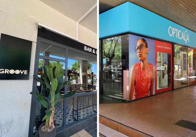 Locales asaltados: Groove de Arroyo y Opticalia del Paseo de Zorrilla de Valladolid.