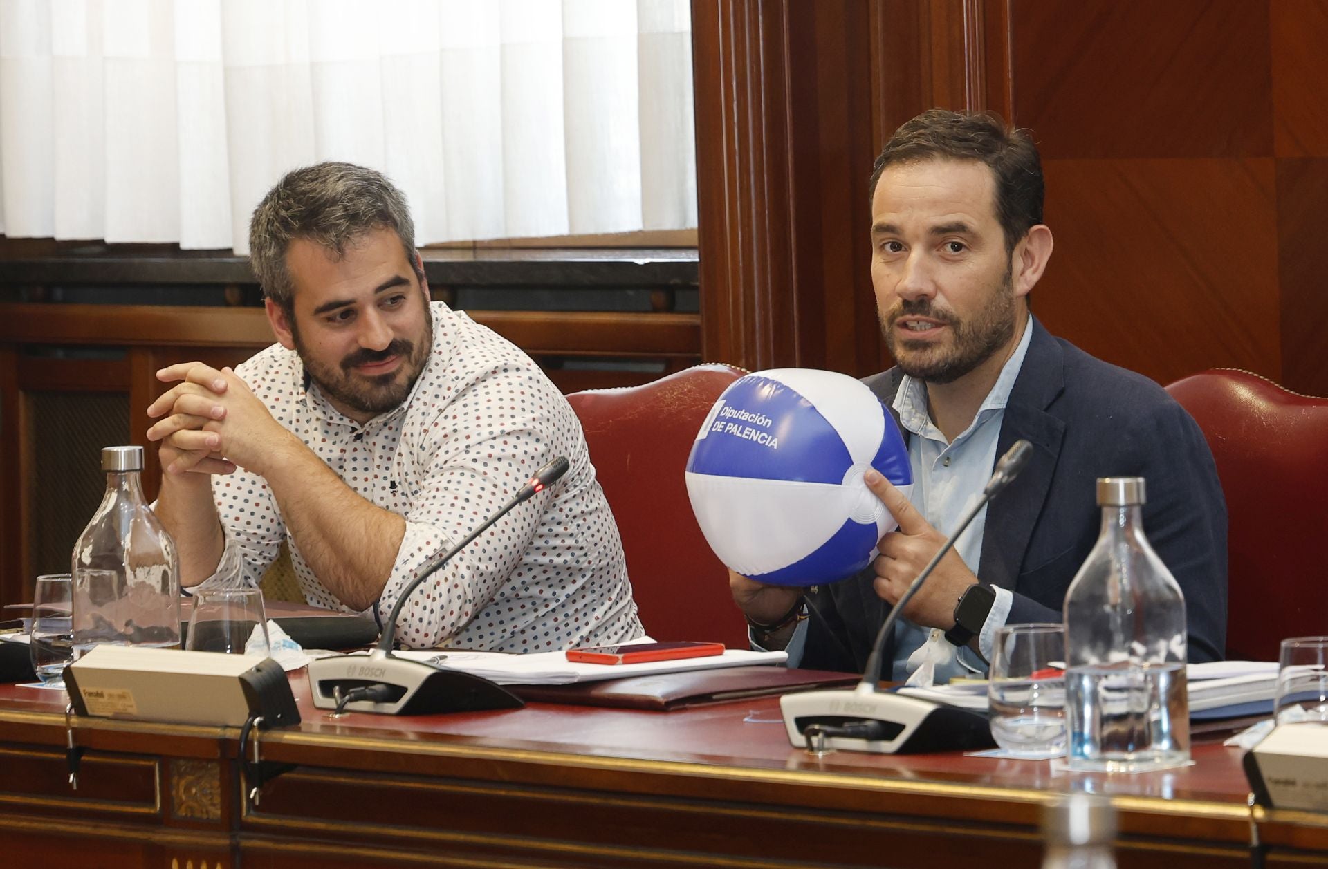 El último pleno de Araceli Villegas en la Diputación de Palencia