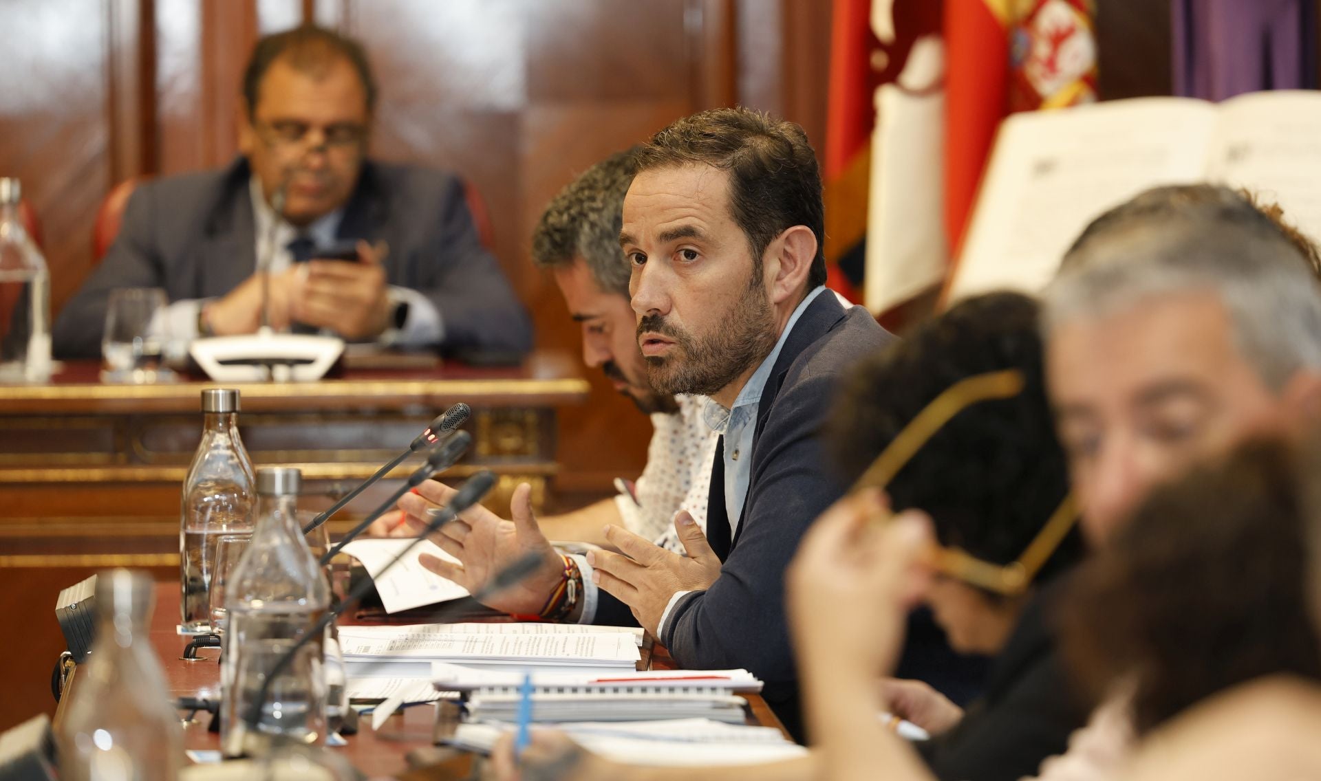 El último pleno de Araceli Villegas en la Diputación de Palencia
