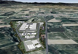 Proyecto del futuro polígono industrial de Abades.
