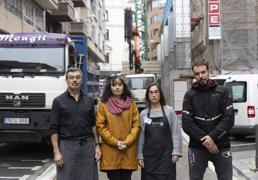 Negocios de Veinte de Febrero: «Somos el almacén de la obra del Lope, necesitamos soluciones»
