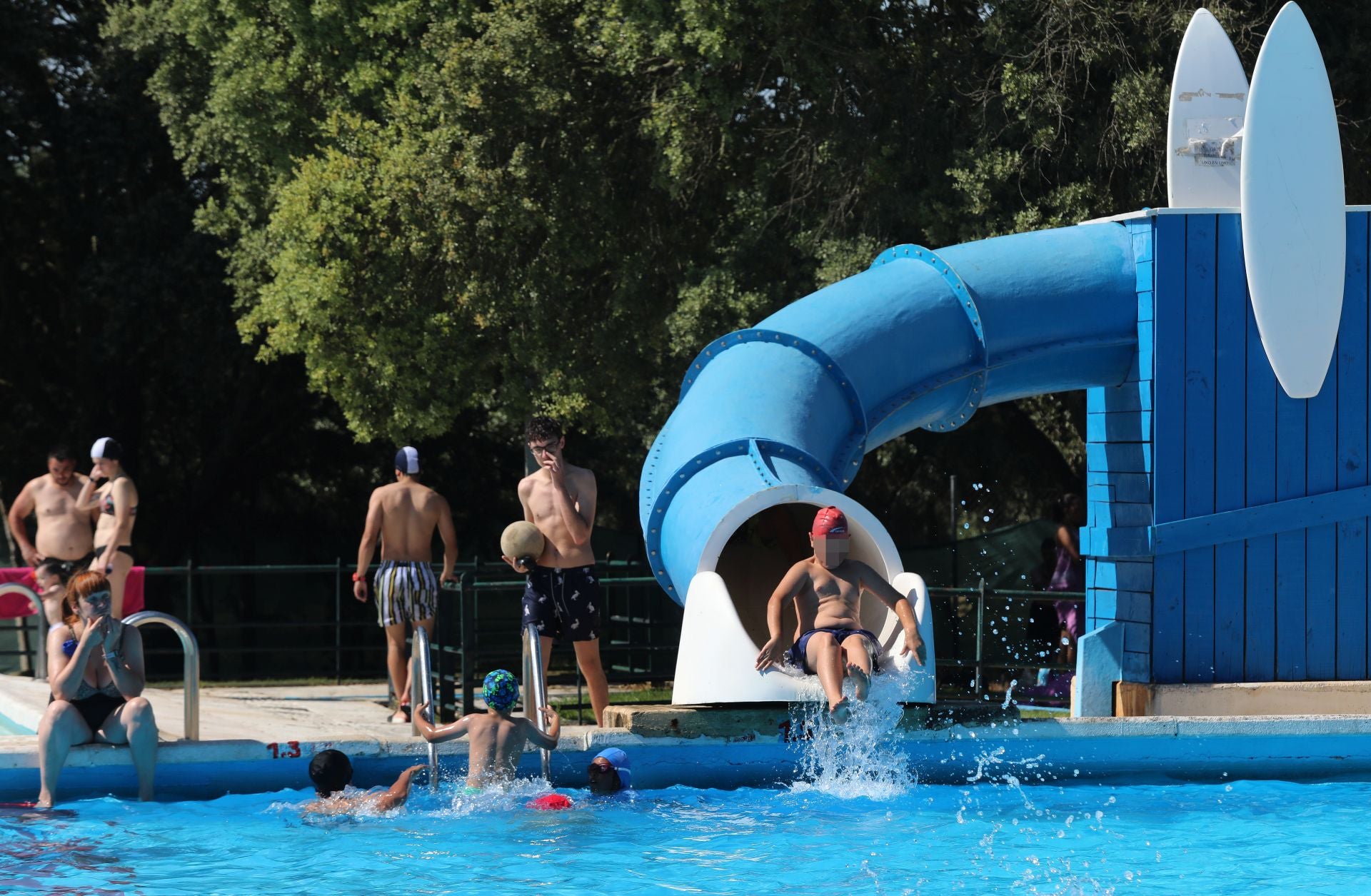 Los primeros chapuzones de 2025 en el Monte el Viejo