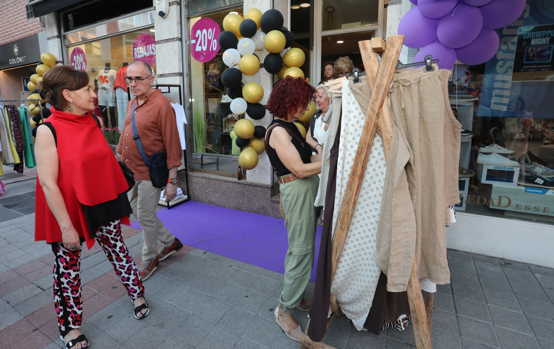 El comercio de Palencia saca una sonrisa